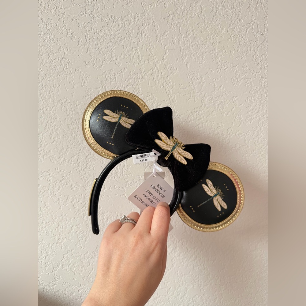 Disney Parks | 1901 Dragonfly Loungefly Minnie Ears Headband Limited Edition